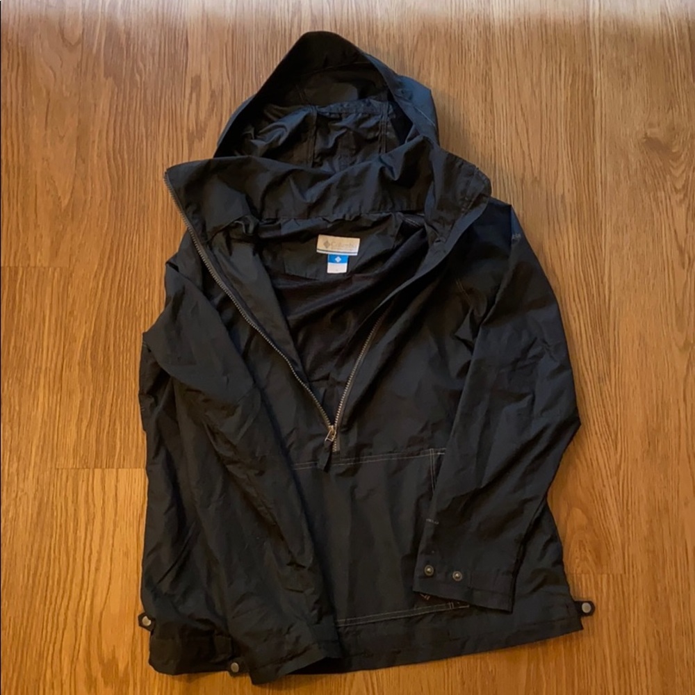 Black Columbia Windbreaker